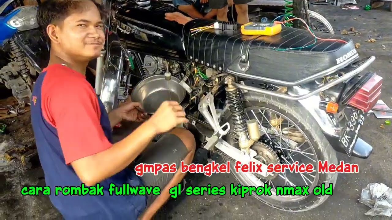 Cara rombak fullwave   gl pro cdi @bengkelfelixservice 