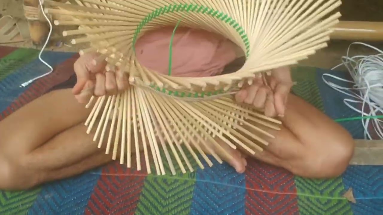 Making Bamboo Mura !!! Bamboo Craft.