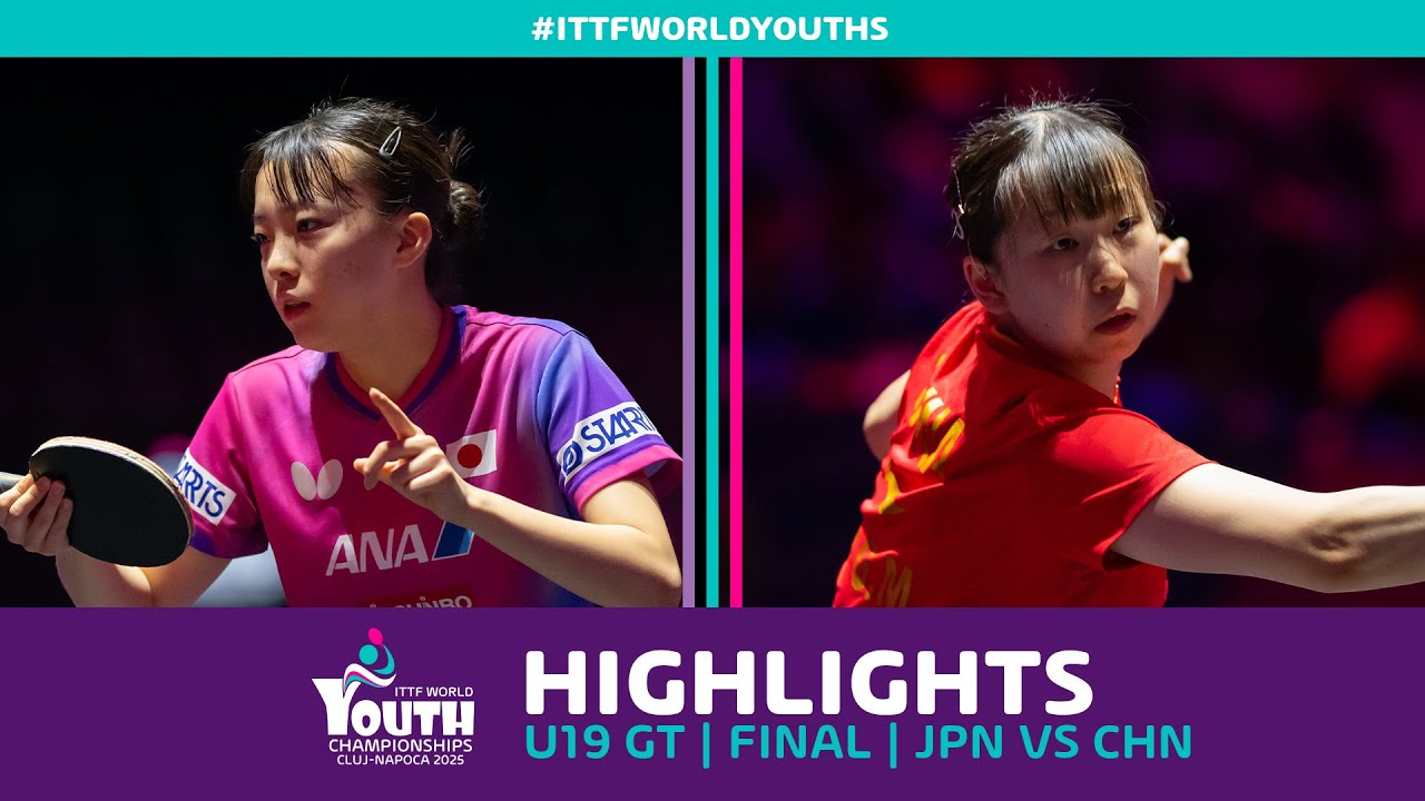 Yuna Ojio vs Zong Geman | U19 GT - Final | #ITTFWorldYouths 2025
