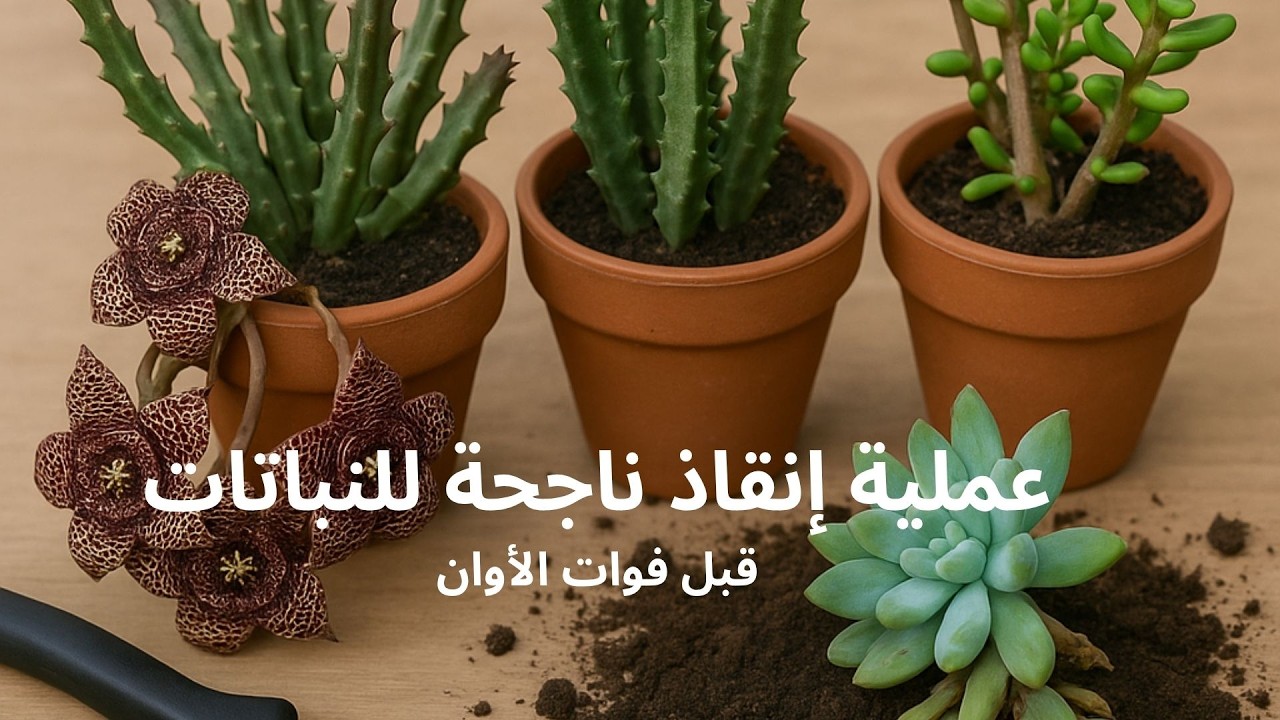 إنقاذ نباتاتي من ضرر الحرارة#إعادة إكثار وعناية خاصة (الجزء 02)