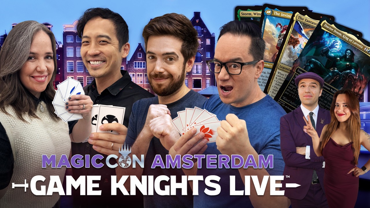 Game Knights Live w/ Tomer Abramovici | MagicCon Amsterdam 2026 | Magic Gathering MTG Commander
