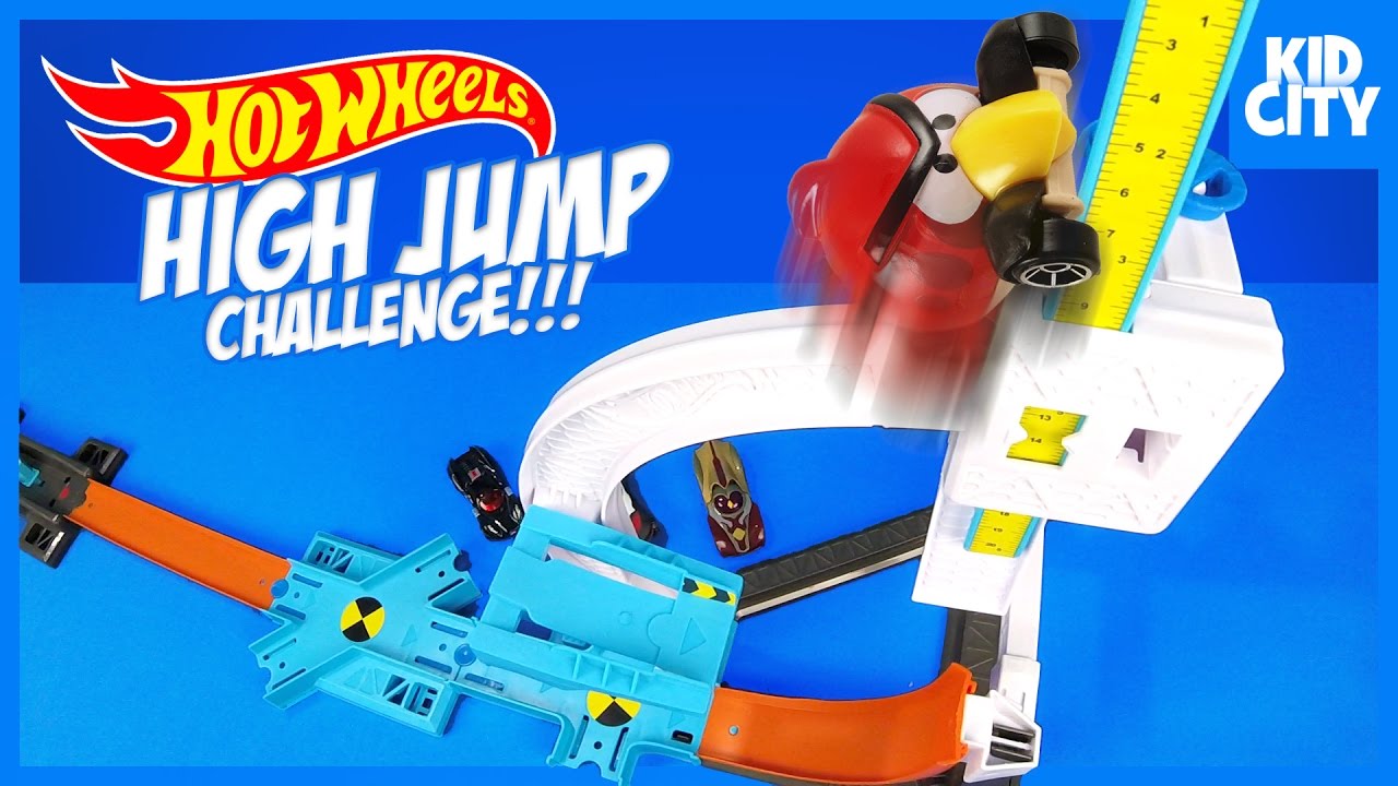 Hot Wheels High Jump Challenge! by KIDCITY