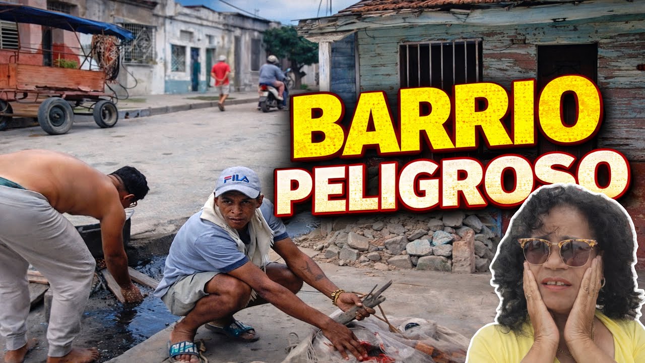 CUBA sin COMBUSTIBLE 🇨🇺 | En uno de los barrios más malos… así están las calles 😳