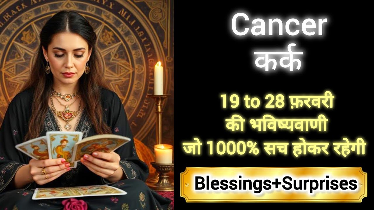 CANCER 🎖️🏆 कर्क राशी 19 to 28 फ़रवरी 2026 🎊💯 KARK Rashi FEBRUARY 2026🌹🔮 #cancer #viralvideo #tarot