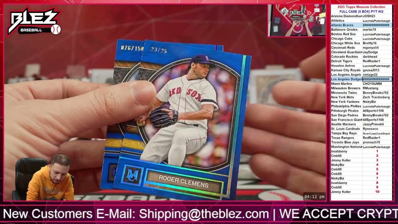 2025 Topps Museum Collection FULL CASE BREAK Pick Your Team #02