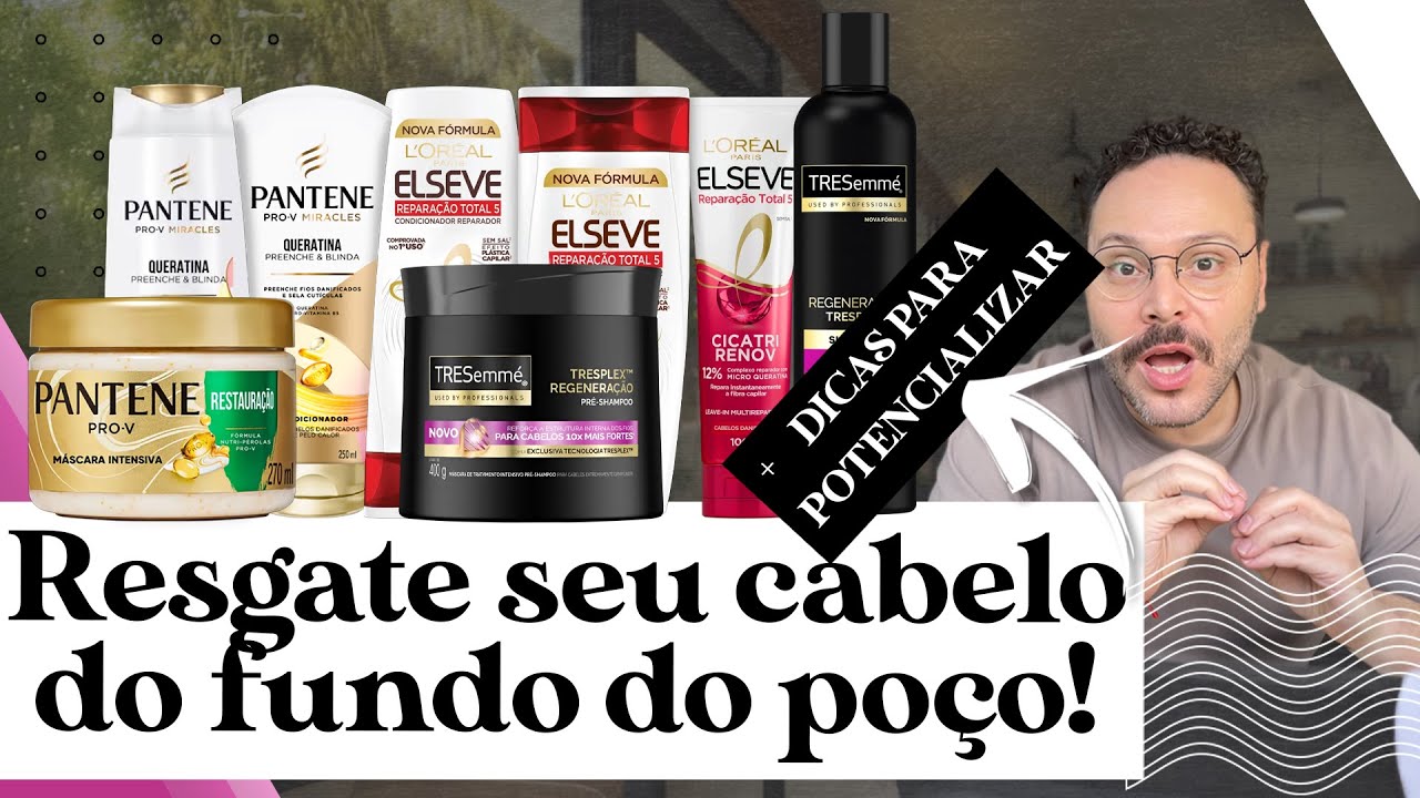 VERSÃO BARATINHOS - Produtos para RECUPERAR cabelos EXTREMAMENTE DANIFICADOS!