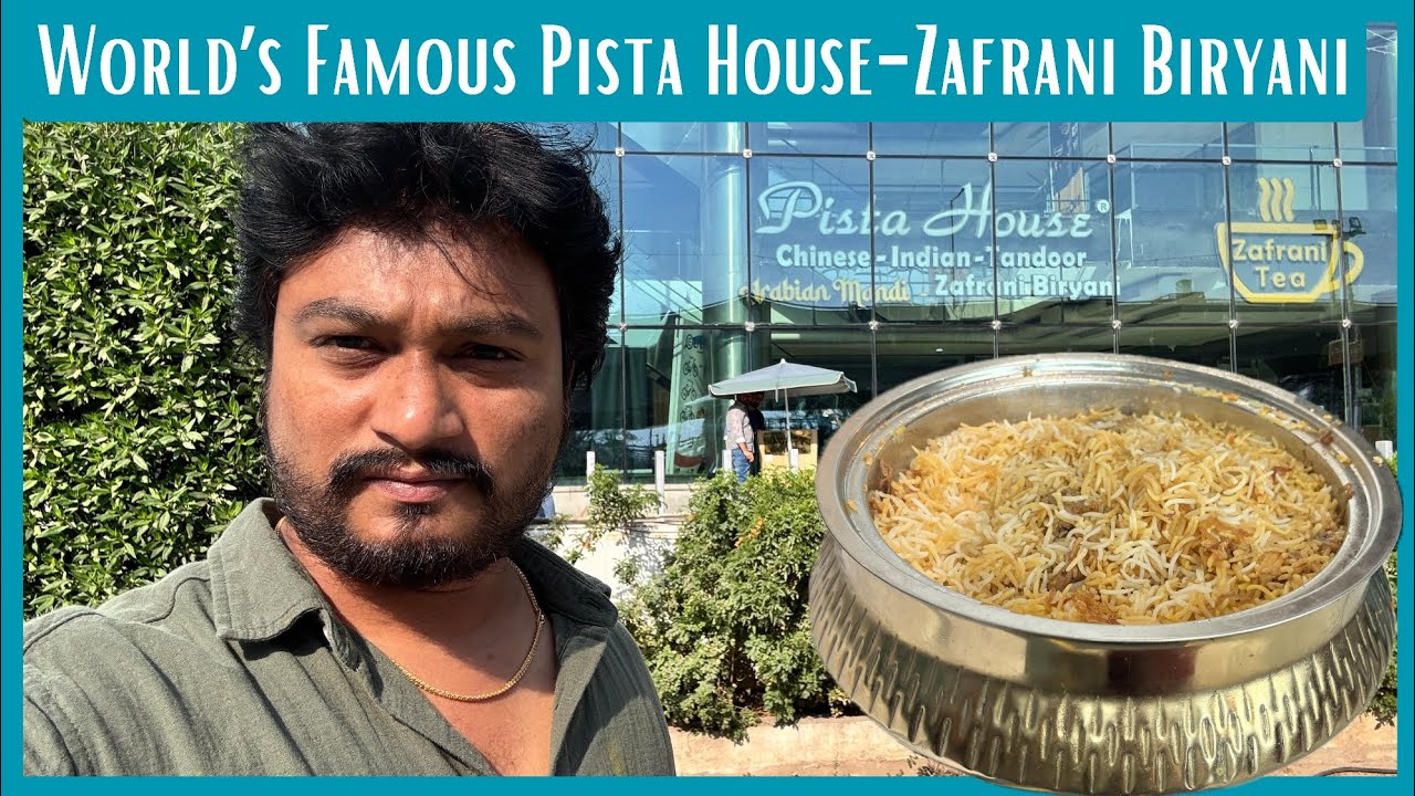 Famous Zafrani Biryani at Pista House Hyderabad | Must Try Biryani