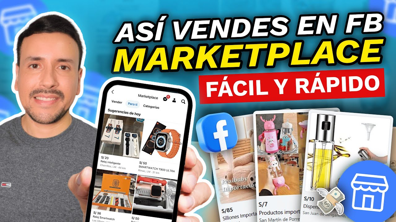 Como VENDER mis Productos en FB MARKETPLACE Facil y Rapido ✅