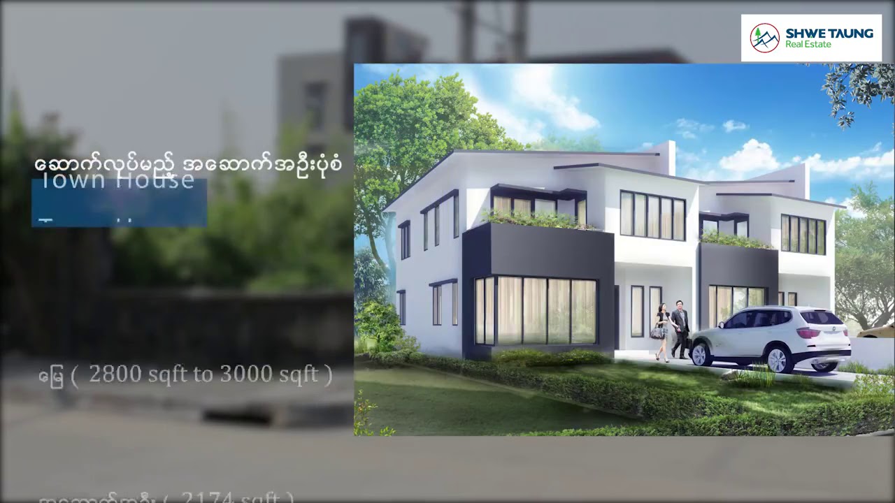 Malikha Shop House & Town House in Yangon