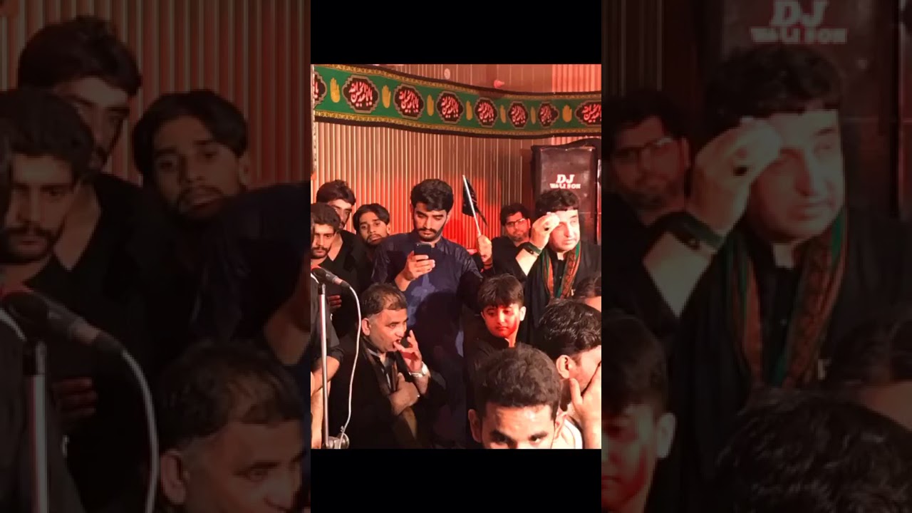 with Syed Farhan  Ali waris at burjwala Sahiwal muharam 2019