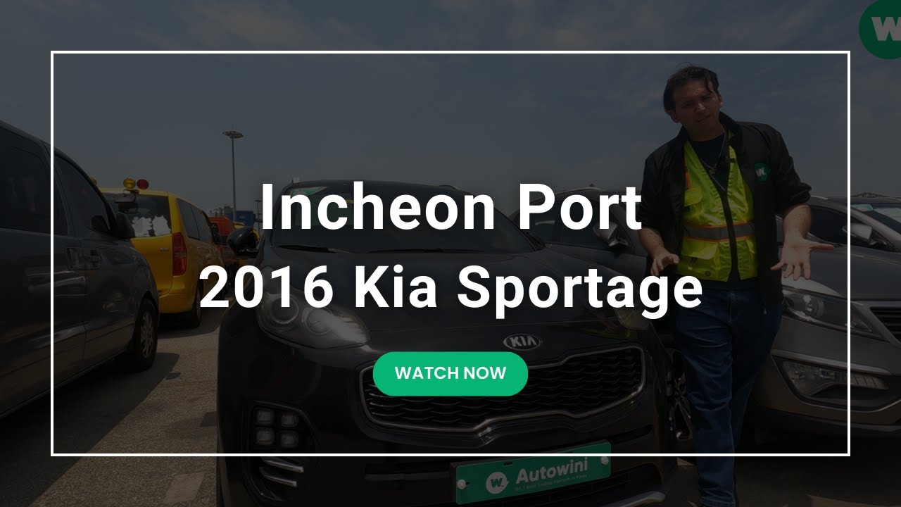 Incheon Port - 2016 Kia Sportage #kia #sportage #autowini #usedcars