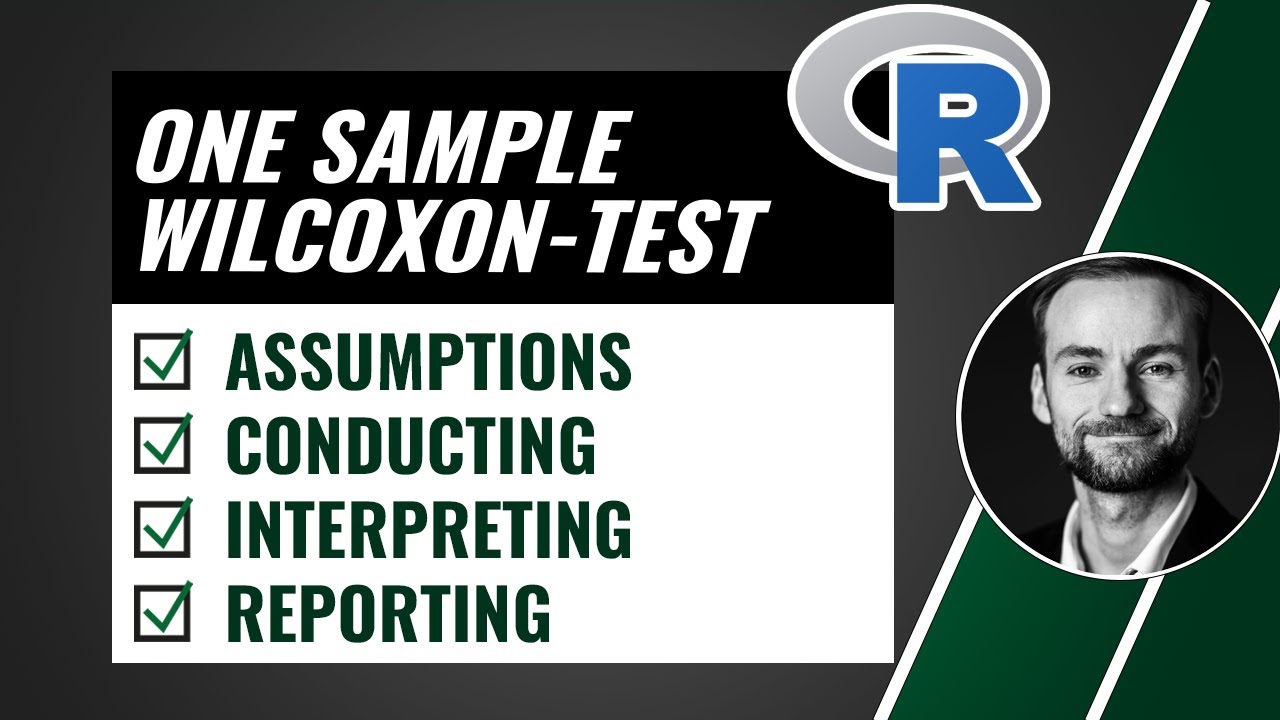 One sample Wilcoxon-test in R - ALL IN ONE (Requirements, Calculation, Interpretation, Reporting)