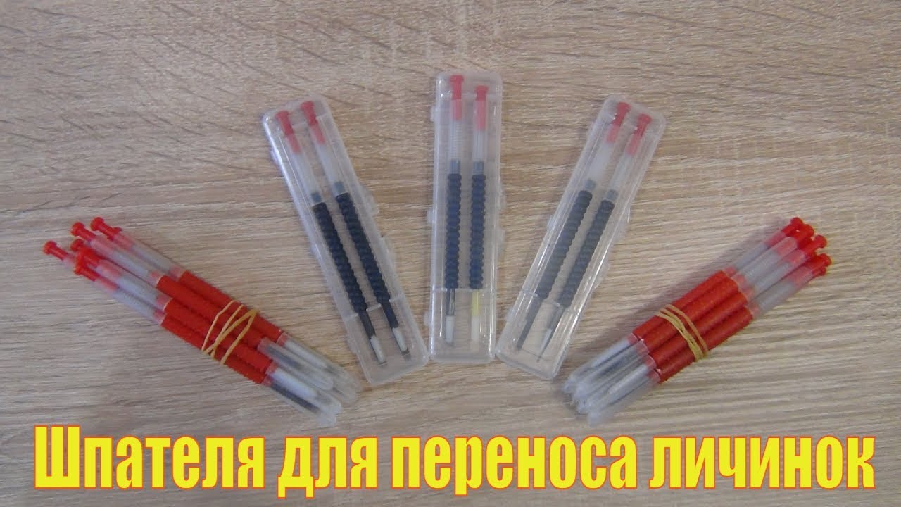 Обзор шпателей с силиконовым наконечником для переноса личинок. Матководство
