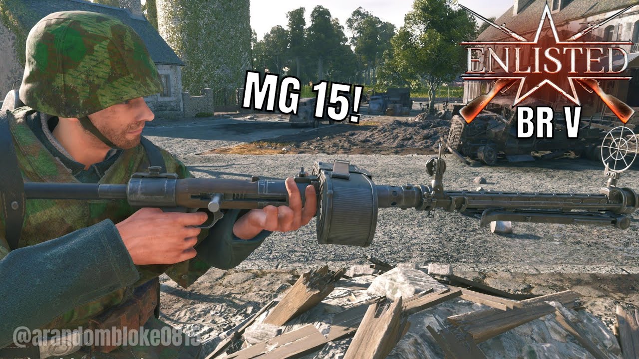 Enlisted; Pure MG 15 Showcase - Wehrmacht Tier V PS5 Gameplay