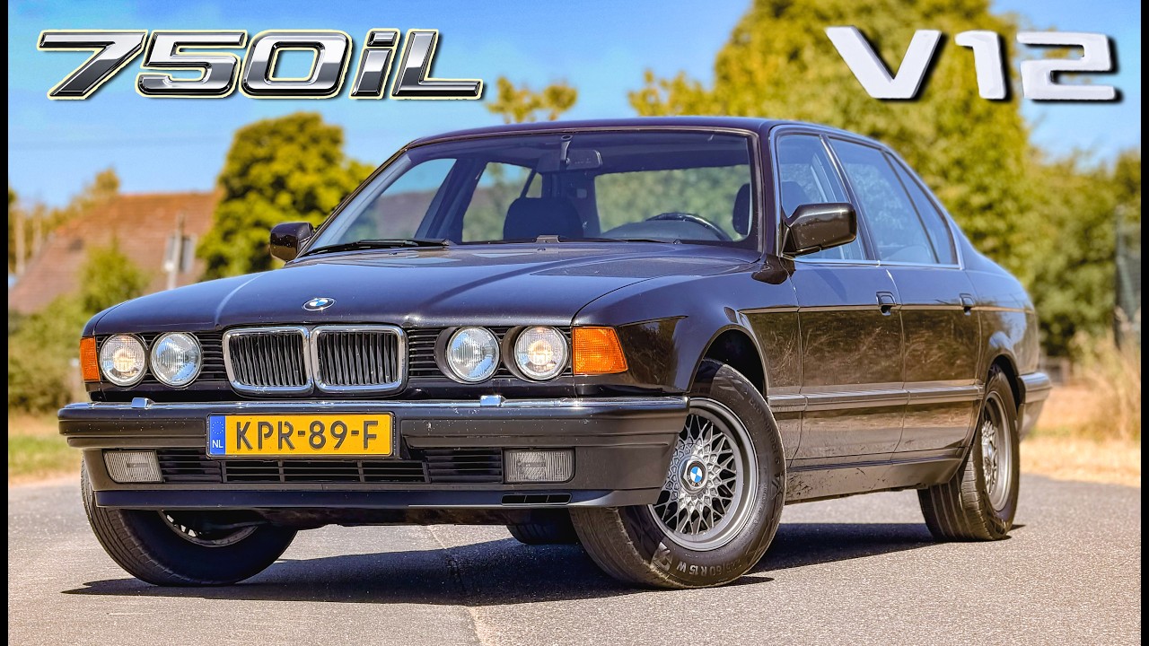 BMW 750iL E32 // REVIEW on AUTOBAHN 
