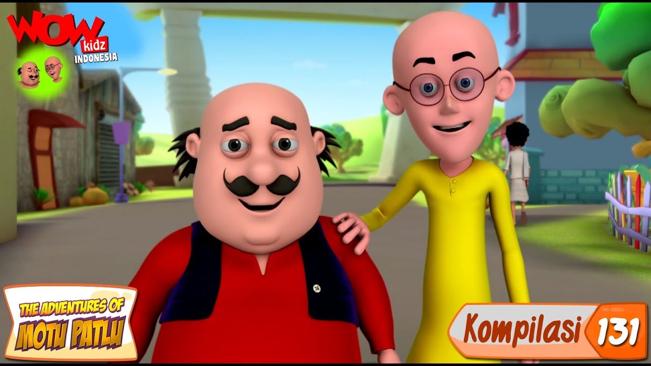 Kompilasi - 131 | Motu Patlu dalam Bahasa - Animasi 3D Kartun | WowKidz Indonesia
