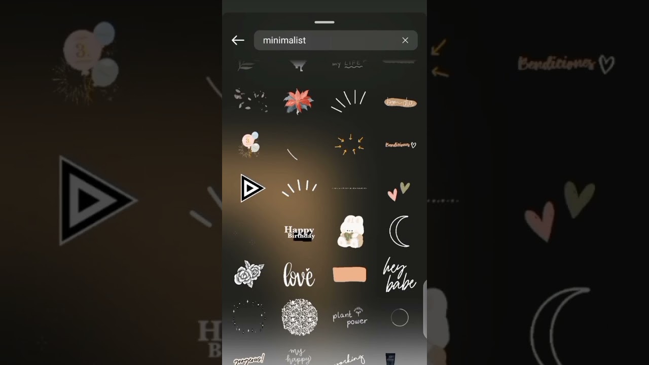 Aesthetic Instagram GIF for Instagram story part 3