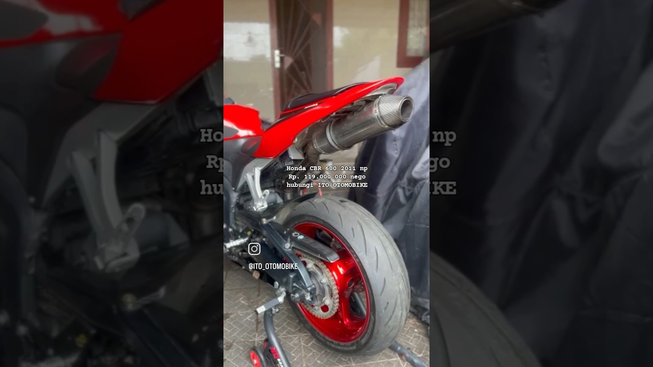 Honda CBR 600 Jual Moge Murah Second Hand Motorsport #itootomobike #cbr600rr