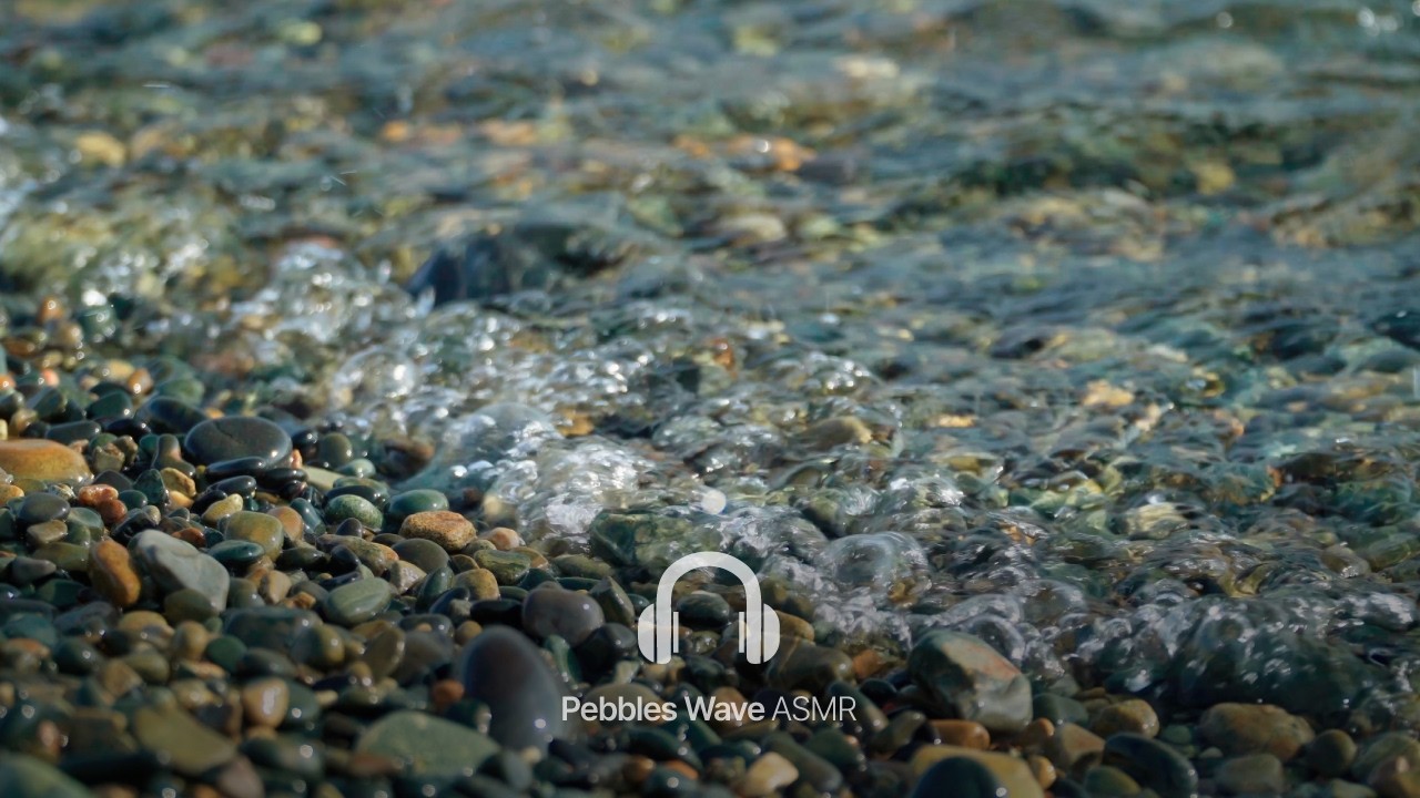 🌊 불면증 안녕, 몽돌 해변의 입체 음향깊은 잠을 부르는 10시간 연속 파도 소리 (30분 영상 후 검은 화면)