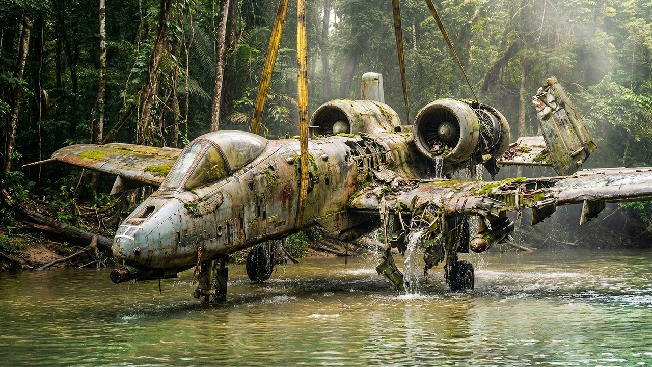 We bought old A-10 Warthog for $3,000 and restored it to value of $3 billion