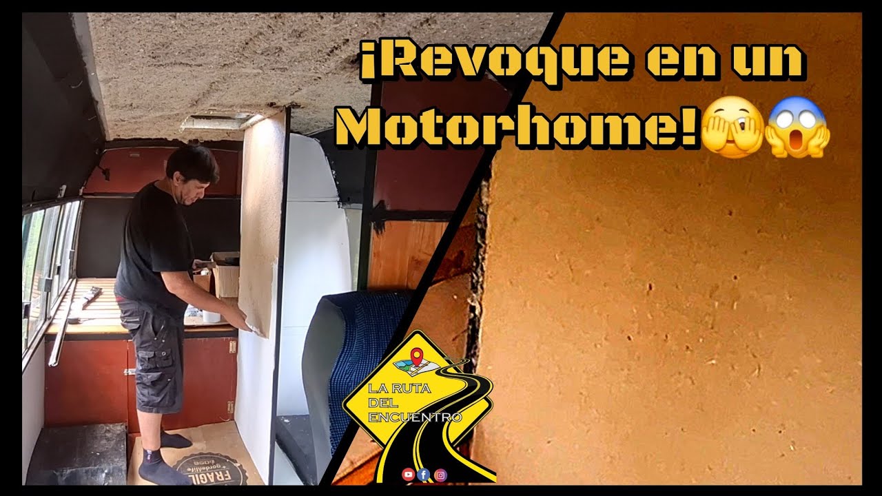 Cap20: Asia am825 REVOCAMOS EL MOTORHOME- empezamos con el revestimiento