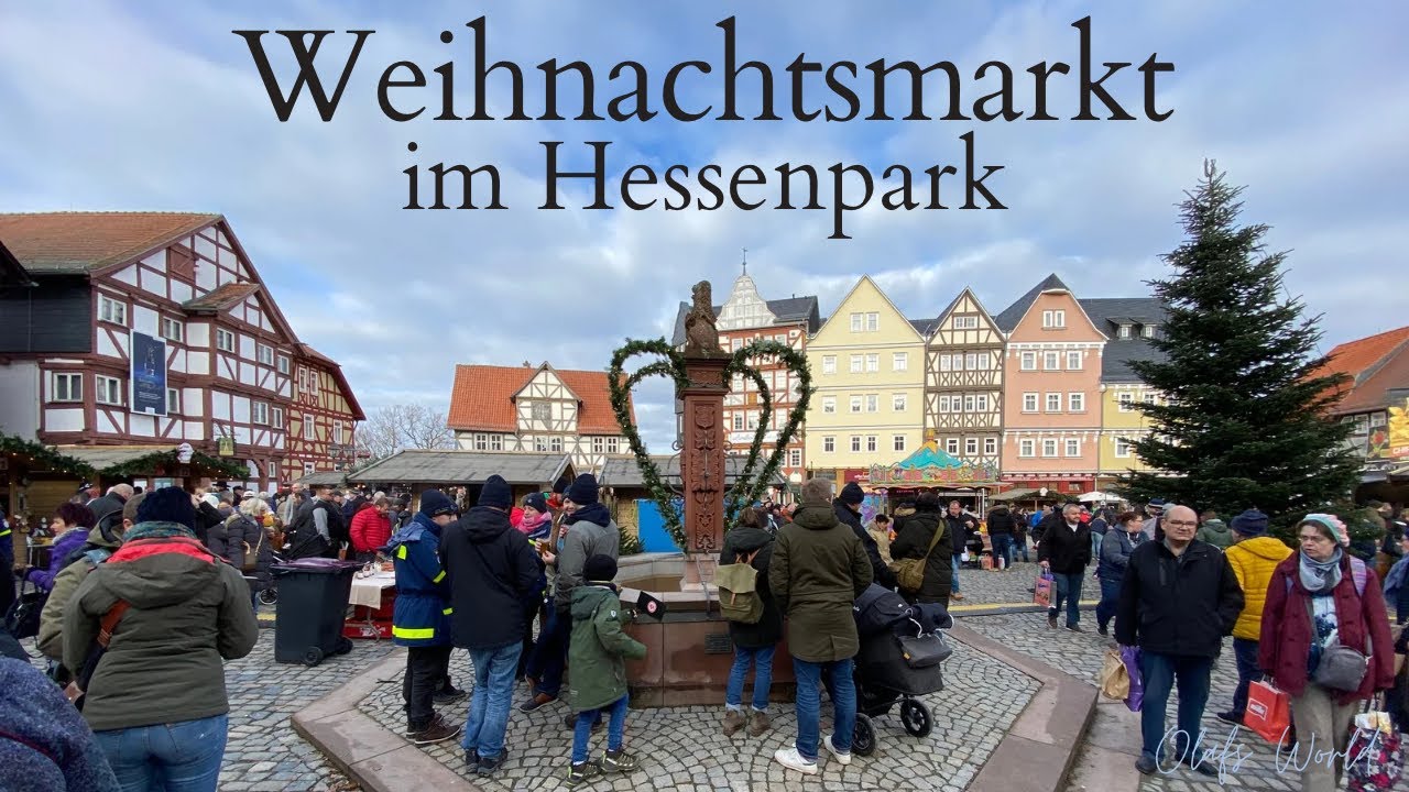 REWE-Weihnachtsmarkt im Freilichtmuseum Hessenpark