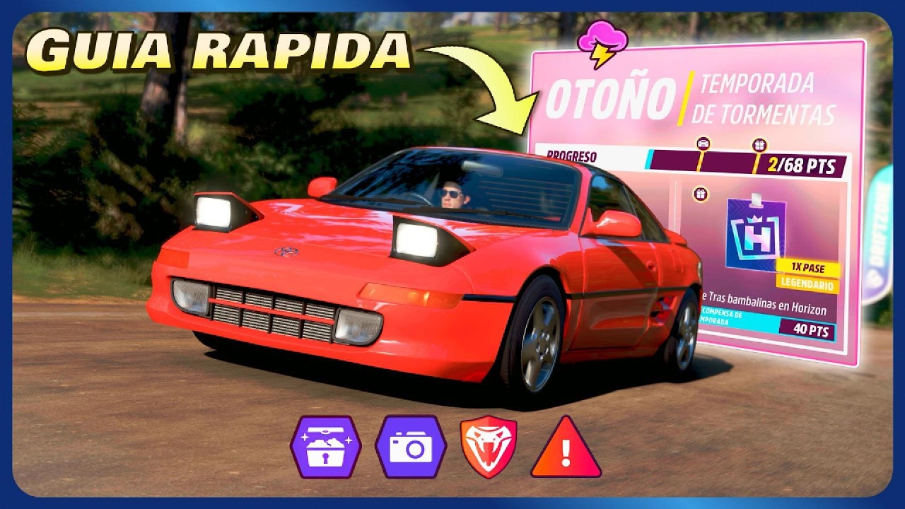Cómo completar los desafíos semanales de OTOÑO | Automovilismo japonés - Forza Horizon 5