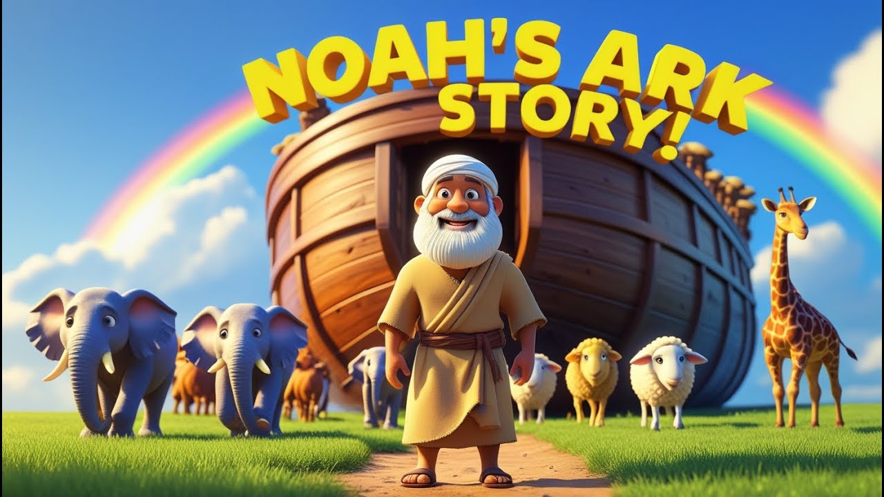 Noah&rsquo;s Ark &ndash; Bible Story for Kids | Full Animated Christian Story | Bible Stories TV