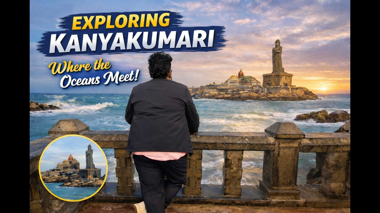 Standing at India’s Edge 🌅 | Kanyakumari