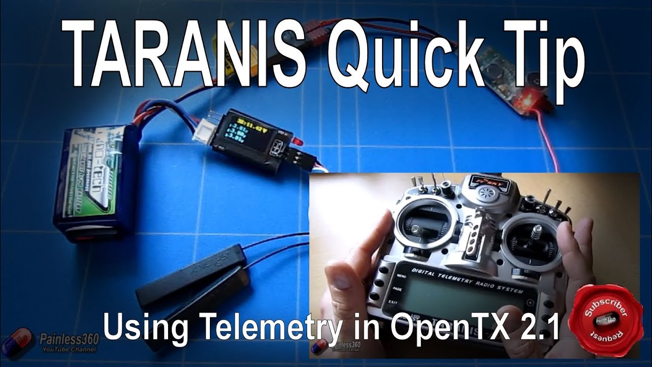 Taranis Tips: Using Telemetry in OpenTX2.1