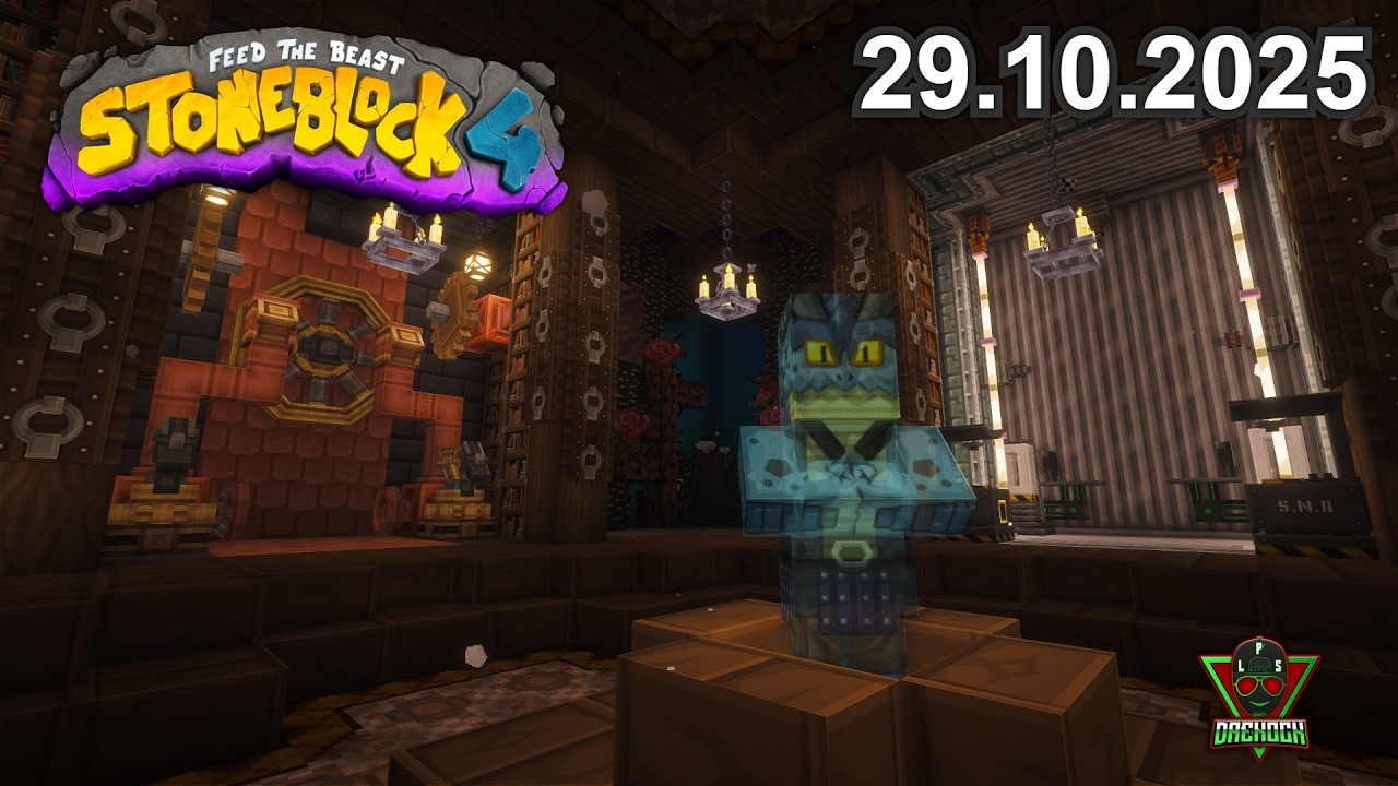 StoneBlock 4 ⛏️ Der neue FTB Modpack Start &ndash; Quests, World Engine & Vaults!