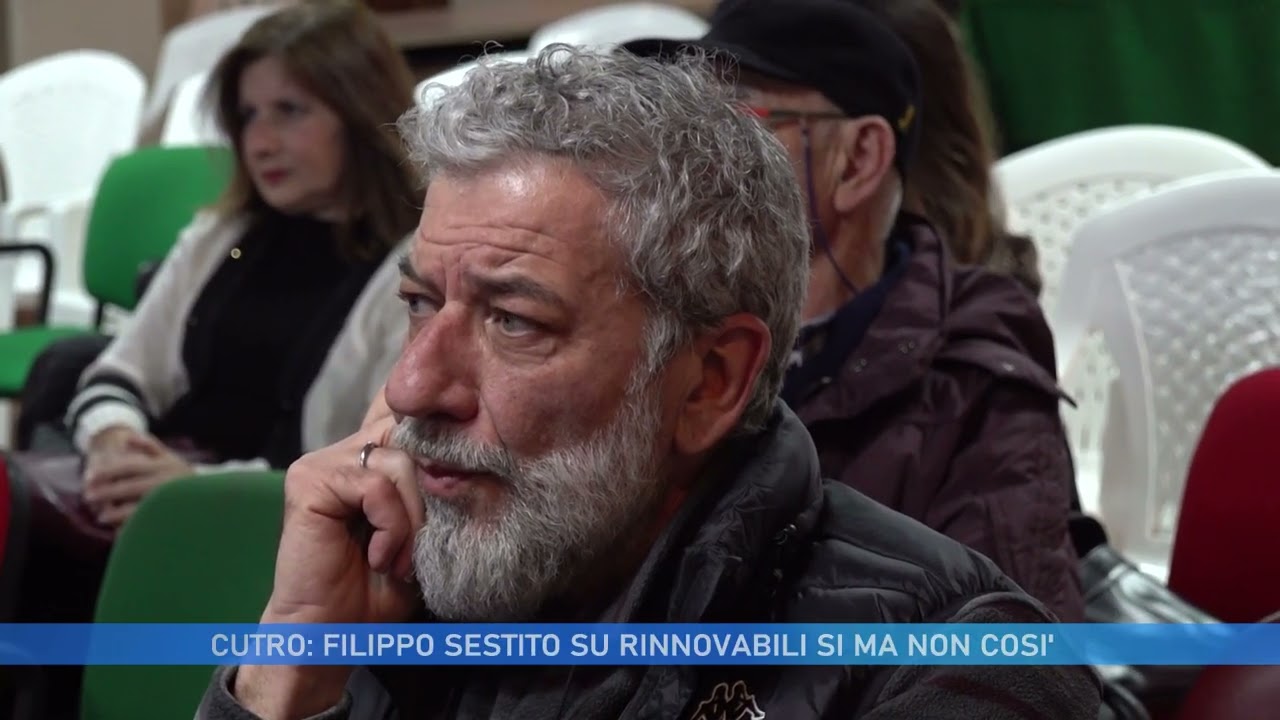 CUTRO: FILIPPO SESTITO SU RINNOVABILI SI MA NON COSI'