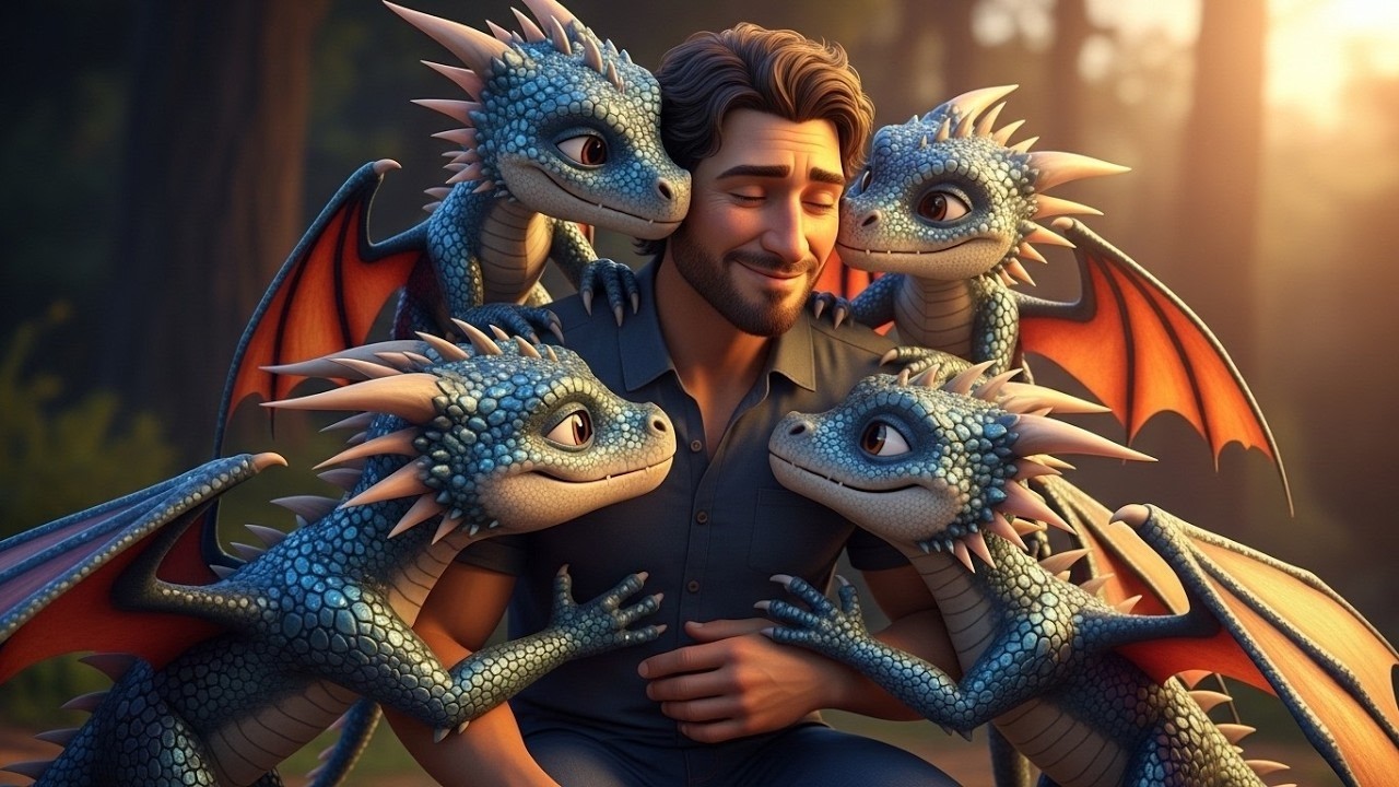 A Group of Baby Dragons Adopted a Lonely Human&hellip; And Refused to Let Him Go | HFY | Dragon Stories