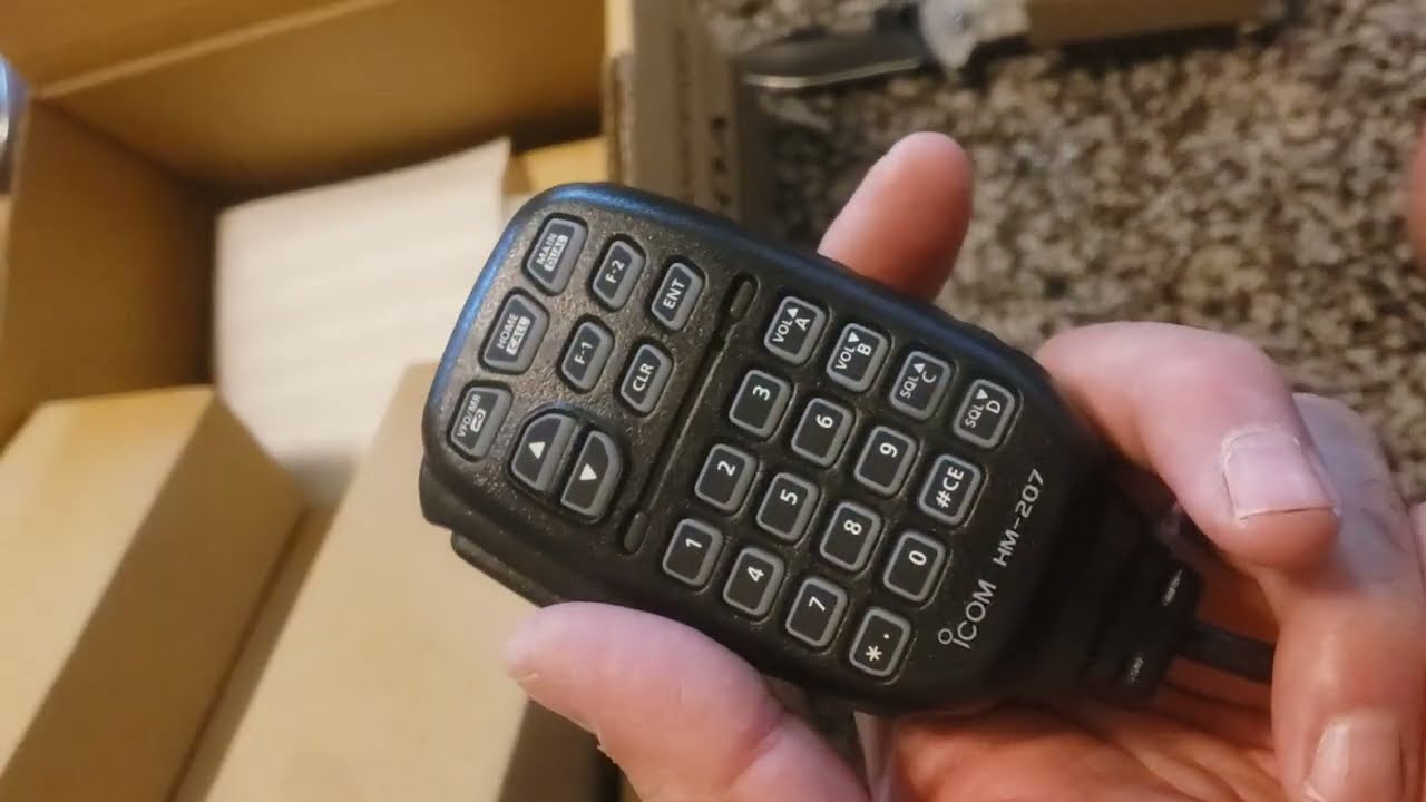 Icom 2730a unboxing