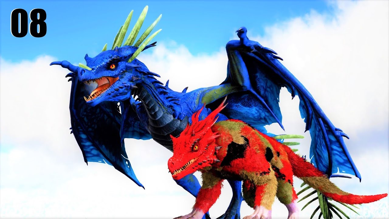 СТРАННИК ДРЕЙК И Змеевик! | БОГИ-ДРАКОНЫ | ARK SURVIVAL EVOLVED МОДИРОВАННЫЙ E08