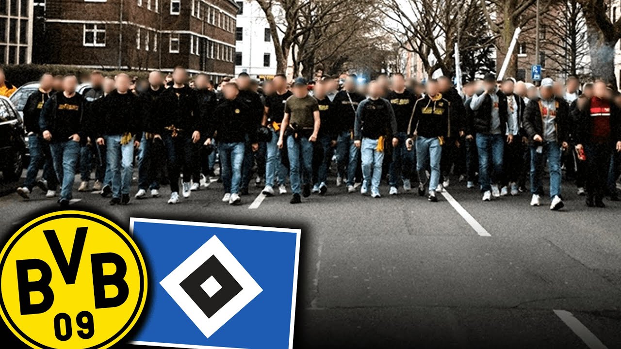 Als HSV-Ultras ihr Material gegen Dortmund verteidigen mussten...