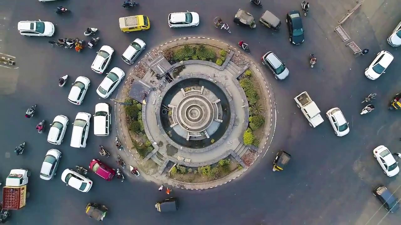 Driving in India | Patiala | Kulwinder Pal Singh Brar | Traffic Chaos | Phantom 4 Pro