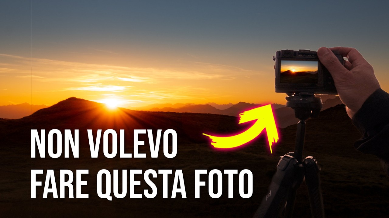 Pensavo di fare una FOTOGRAFIA! Ma poi la natura mi ha SORPRESO!