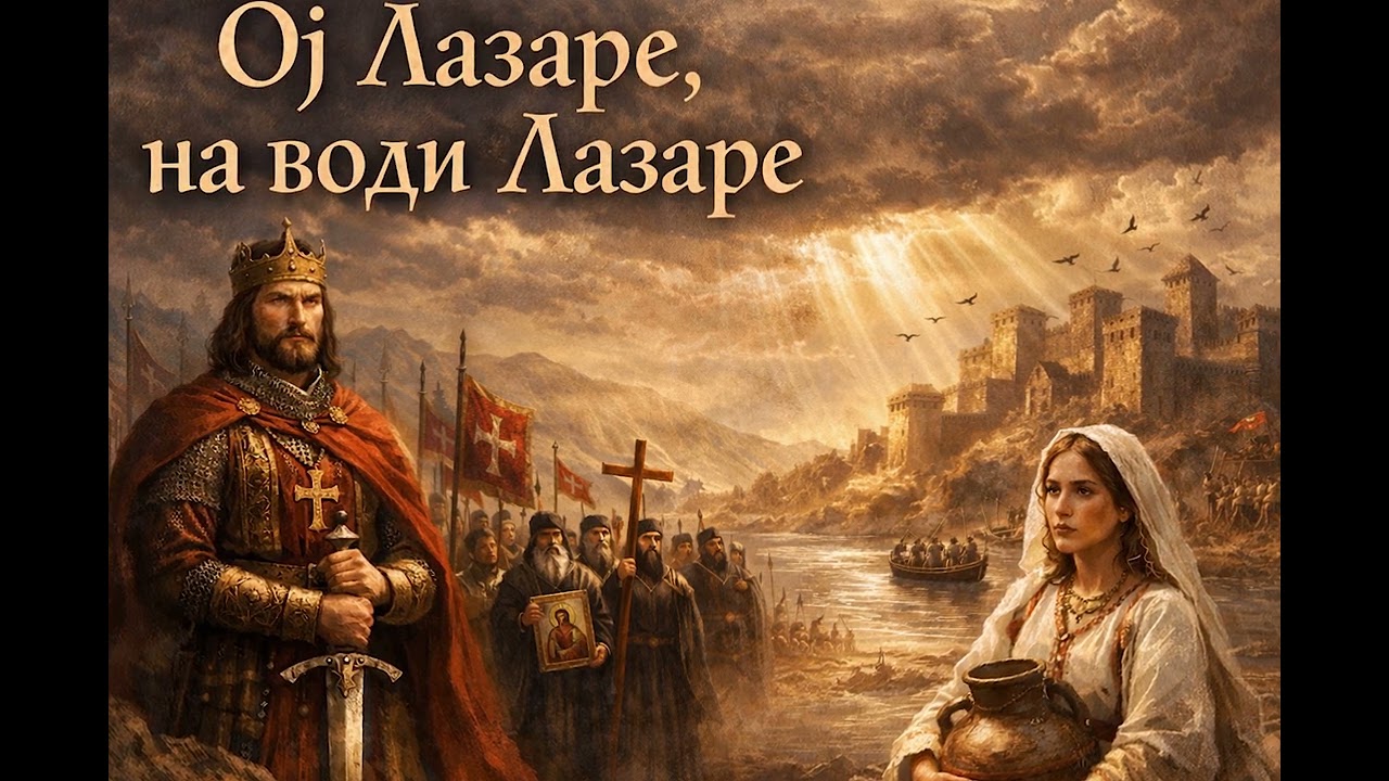 Ој Лазаре, на води Лазаре – Српска епска народна песма  Oj Lazare, na vodi Lazare