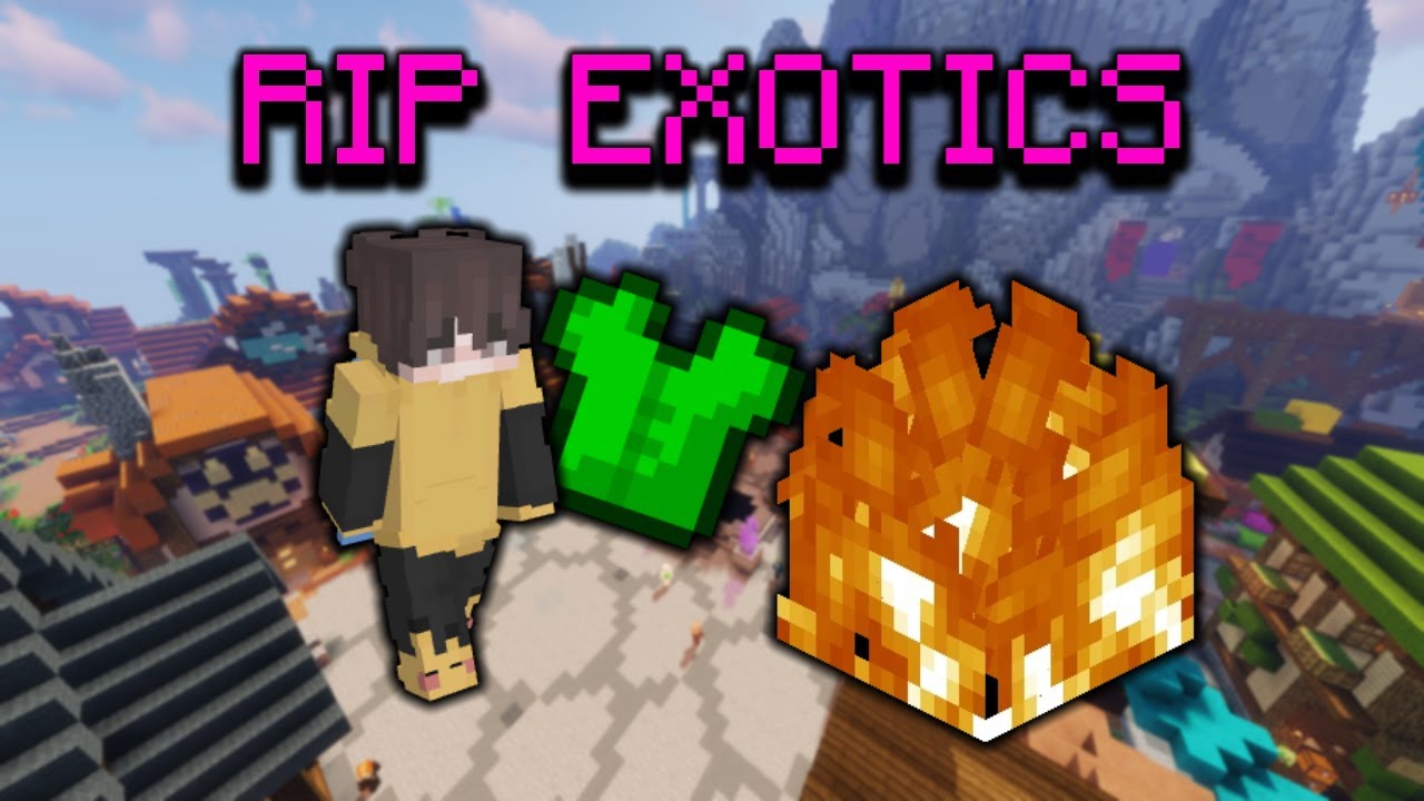 EXOTIC ARMOR owners after the Update (Hypixel Skyblock)
