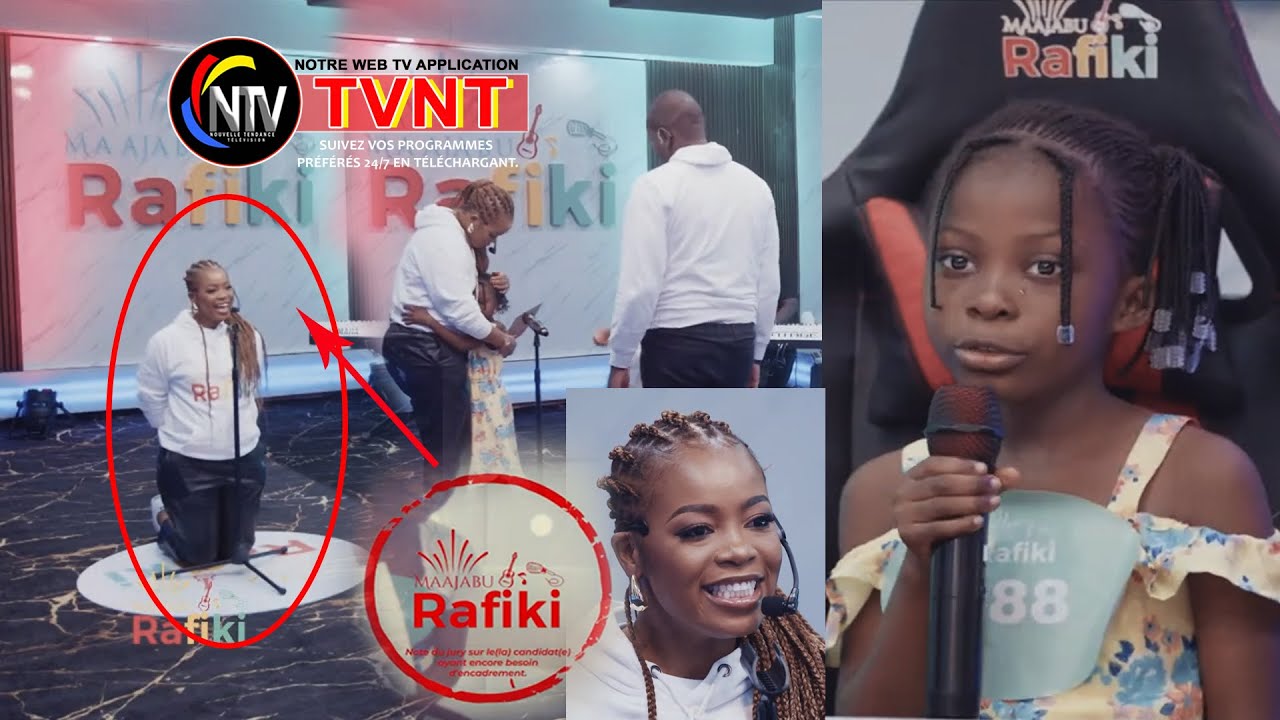 ça FAIT BUZZ!😒UNE FILLETTE DE (8ANS) APESI MAMAN SANDRA LORS DE LA PRESTATION