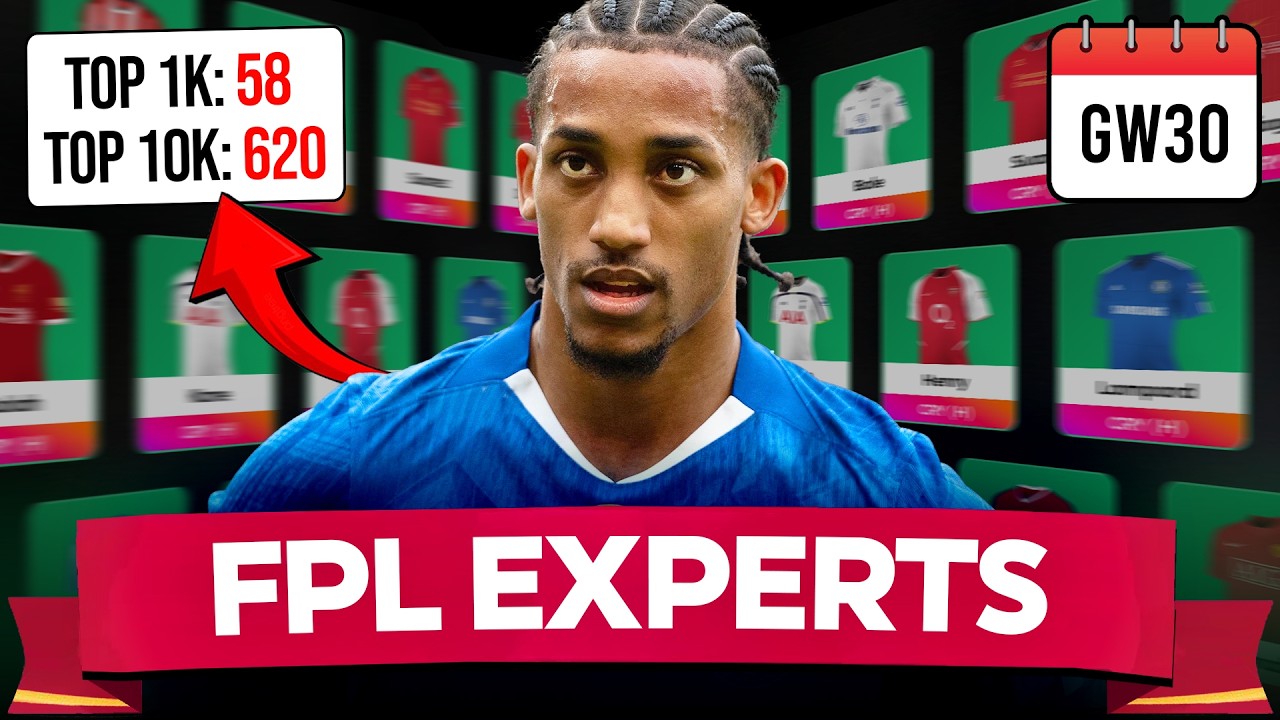 FPL GW30 EXPERTS TEAM ✅ HAALAND BENCH? ⚠️