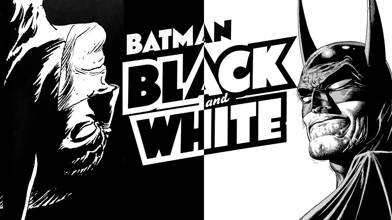Batman Black and White - A Good Comics Experiment from the 1990s