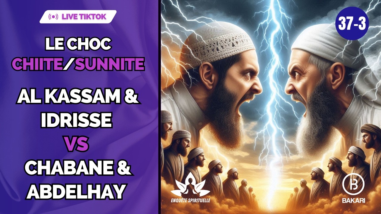 Live N° 37-3 : Confrontation Chiite / Sunnite - Al Kassam & Idrisse VS Chabane & Abdelhay