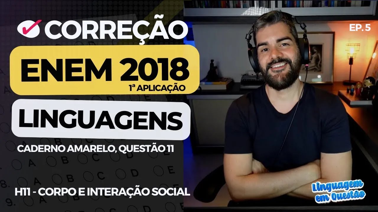 ENEM 2018 1ª aplicação: Jogos Olímpicos e Paralímpicos (H11 | Corpo e sociedade | Amarelo, 11) #5