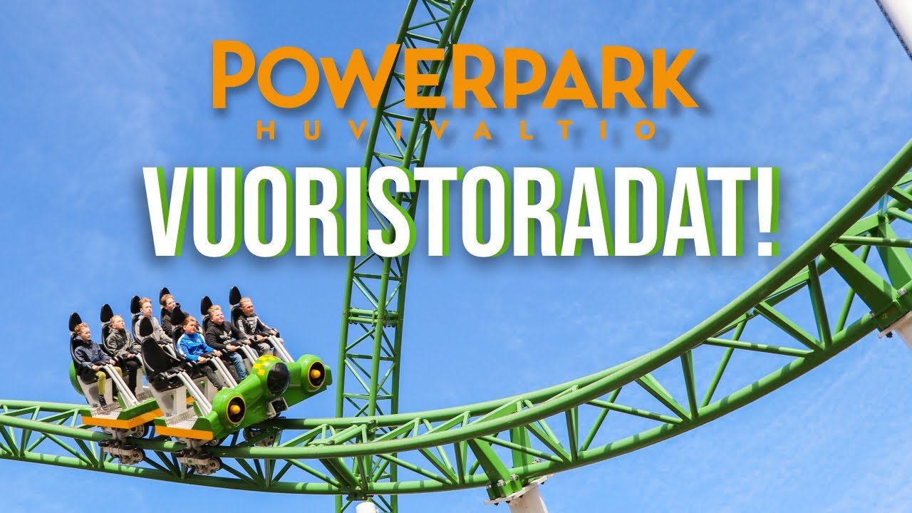 TESTATAAN KAIKKI POWERPARKIN VUORISTORADAT!