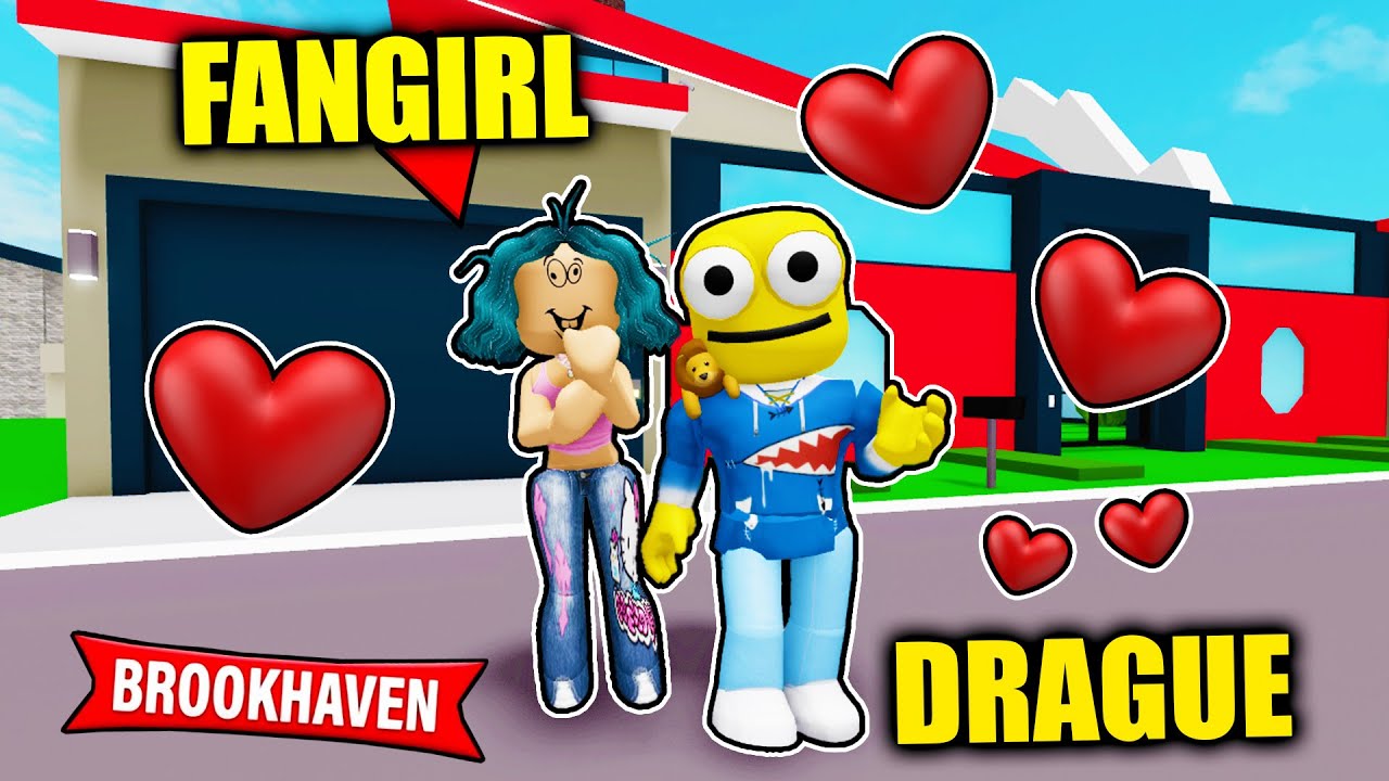 ODA DRAGUE SA FANGIRL DANS ROBLOX SNAPCHAT (ça tourne mal) Roblox Snapchat Brookhaven