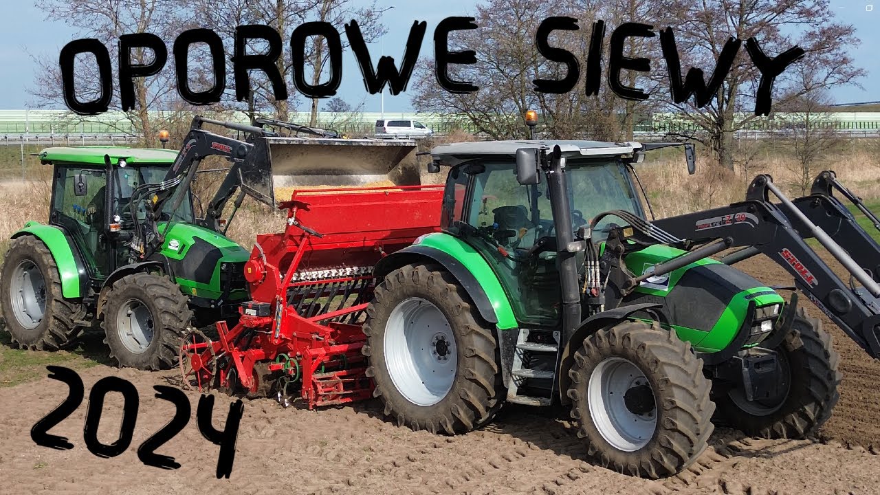 Siew owsa 2024!! Deutz-fahr i Unia w akcji!!💪Oporowcy na rejonie!!🚨