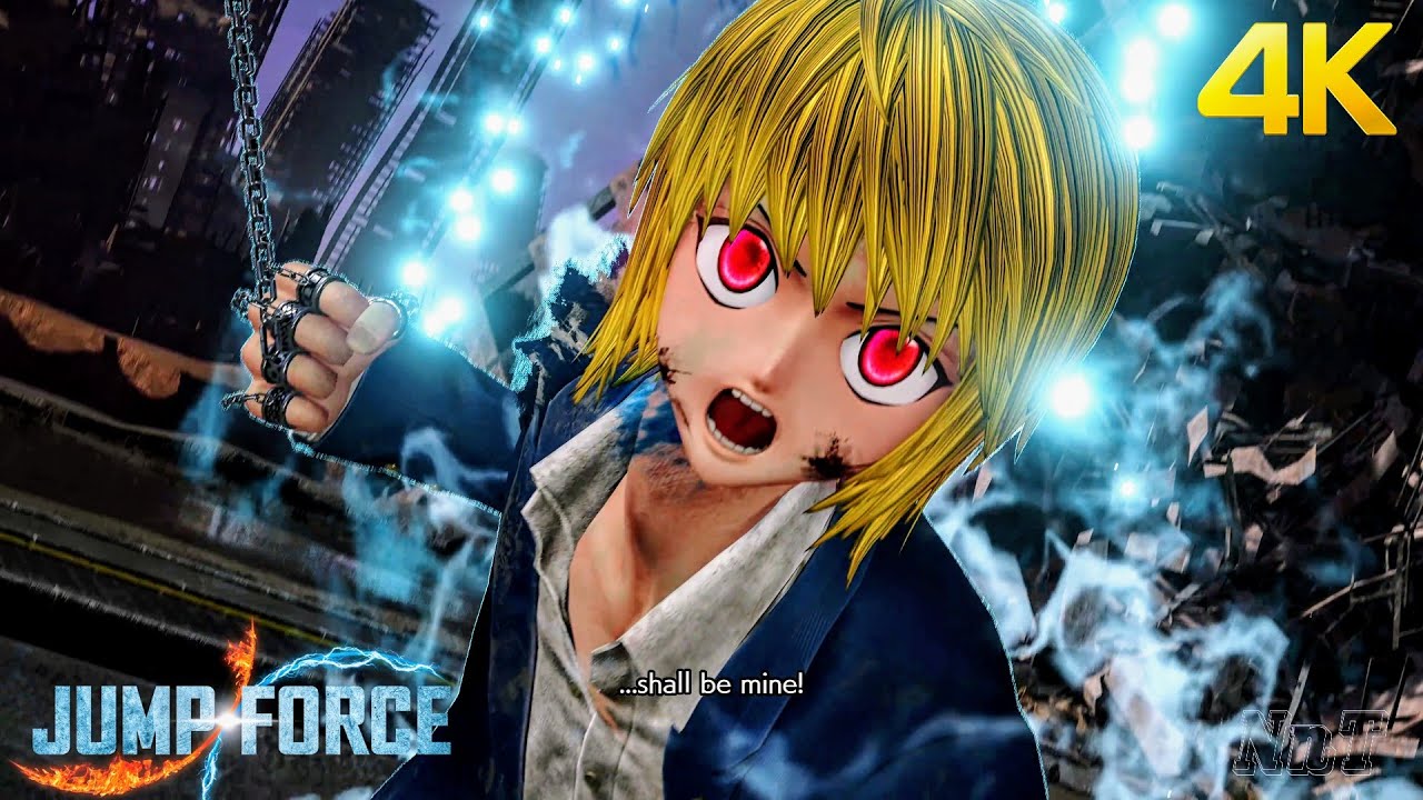 Kurapika vs Hisoka With Cutscenes - JUMP FORCE HDR EDITION