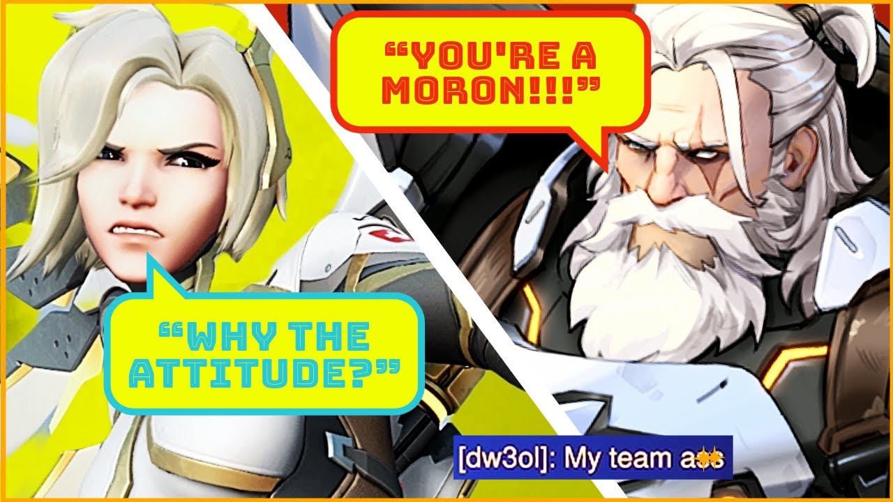 Toxic Tank and Female Support Teammates Complain All Game, Threaten to DDoS...